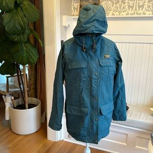 LL Bean flannel lined raincoat.XL reg.